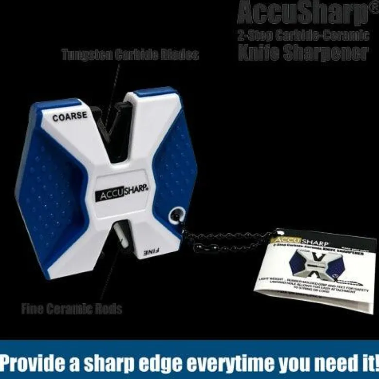 AccuSharp 342C 2-Step Carbide-Ceramic Knife Sharpener