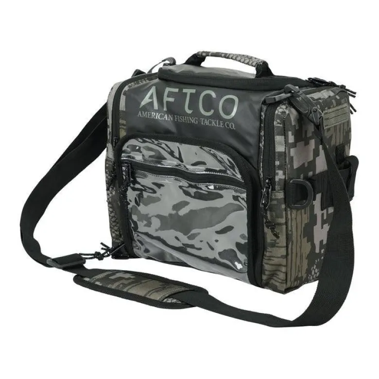 AFTCO Tackle Bags Green Digi Camo