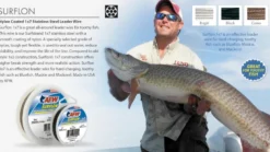 American Fishing Wire Surflon Nylon Coated Stainless Steel Wire Leader