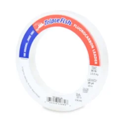 American Fishing Wire Triple Fish 100% Fluorocarbon Leader