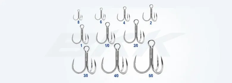 BKK Raptor Z Treble Hooks