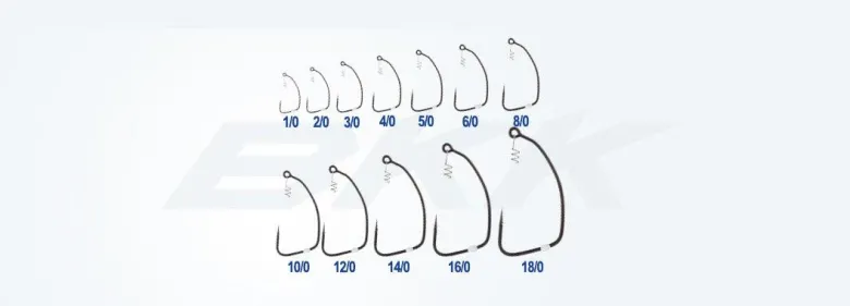 BKK Titanrider Swimbait Worm Hooks