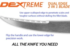 Dexter Dextreme 8" Dual Edge Flexible Fillet Knife with Sheath