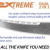 Dexter Dextreme 8" Dual Edge Stiff Fillet Knife with Sheath