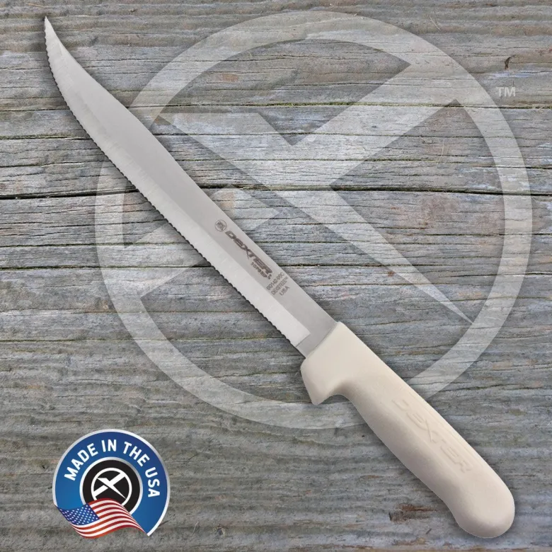 Dexter Russell S142-9SC 9" Sani-Safe Scalloped Knives