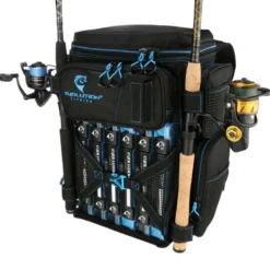 Evolution Drift Series 3600 Tackle Backpack With Rod Holders