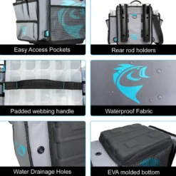 Evolution 3700 Rigger Series Kayak Tackle Bags