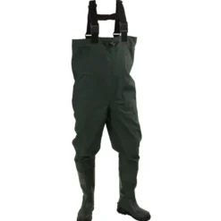 Frogg Toggs Men's Cascades 2-Ply Bootfoot Poly/Rubber Cleated Chest Waders
