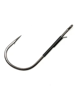 Gamakatsu Heavy Cover Worm with Tin Keeper Hooks NS Black