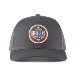Grundens Logo Anchor Trucker Hat