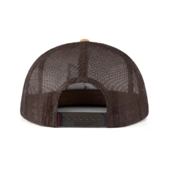 Grundens Tailing Red Mesh Trucker Hat