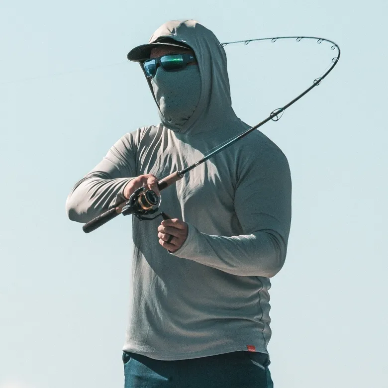 Grundens Tough Sun Masked Hoodie