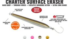 Hogy Charter Surface Eraser Long Range Lures