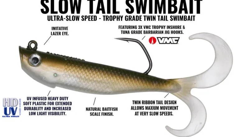 Hogy Slow Tail Twin Tail Swimbait