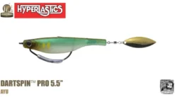 Hyperlastics Dartspin Pro Lures (Rigged Weedless Ver.)