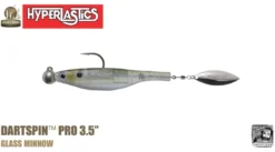 Hyperlastics Dartspin Pro Lures (Rigged Jighead Ver.)