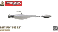 Hyperlastics Dartspin Pro Lures (Rigged Jighead Ver.)
