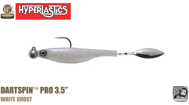 Hyperlastics Dartspin Pro Lures (Rigged Jighead Ver.)