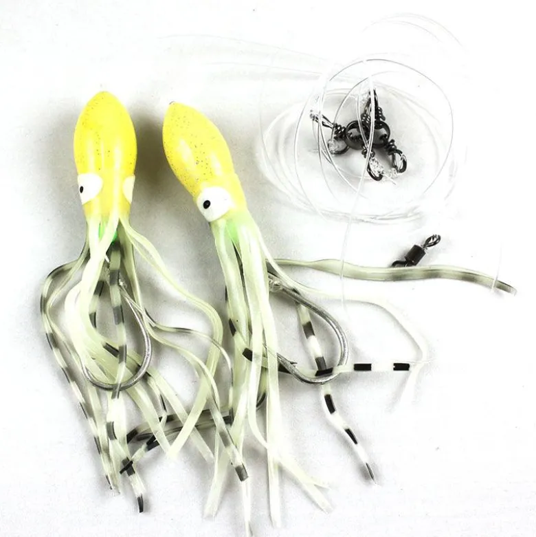 Jigging World Deep Drop Foam Glow Head Tile Fish Rigs