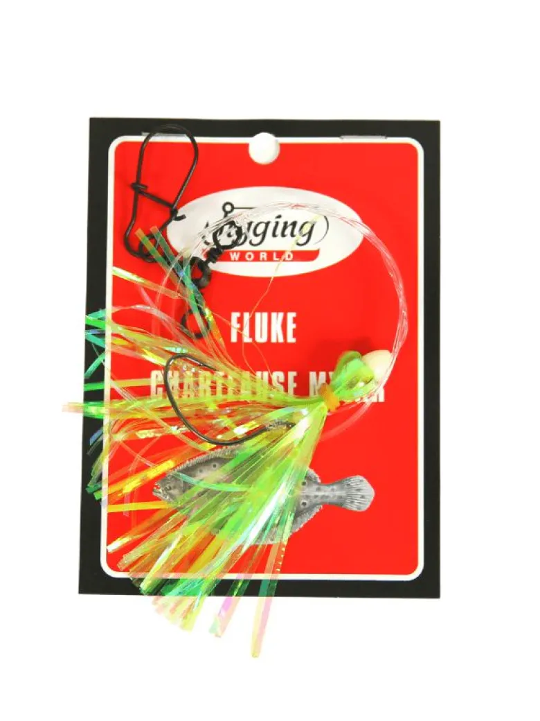Jigging World Fluke Rigs with Mylar