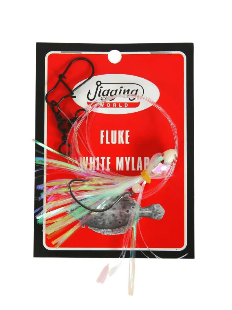 Jigging World Fluke Rigs with Mylar