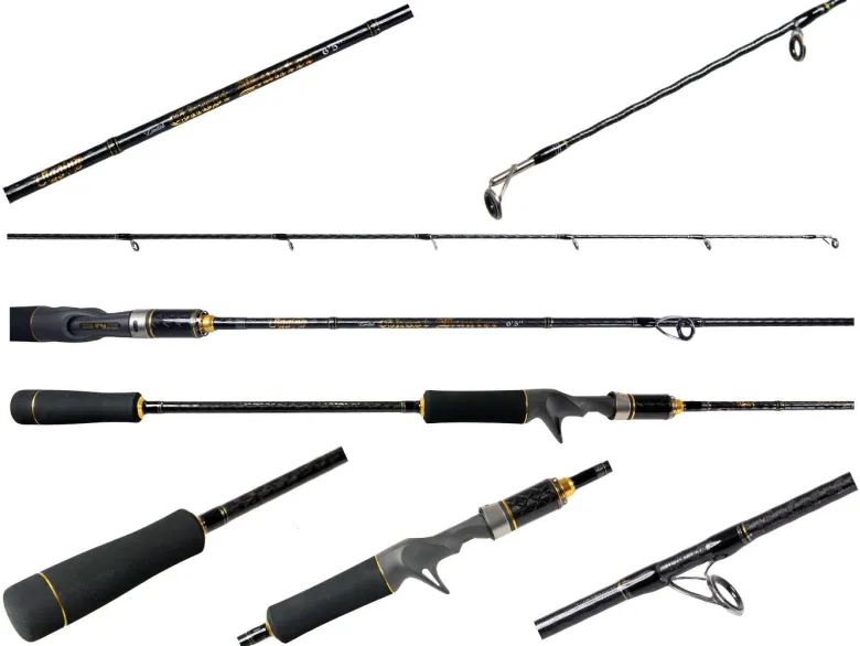 Jigging World Ghost Hunter Slow Pitch Casting Rods