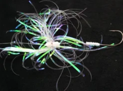 Jigging World Hi-Lo Flasher Rigs with Weighted Grub Holder Hooks