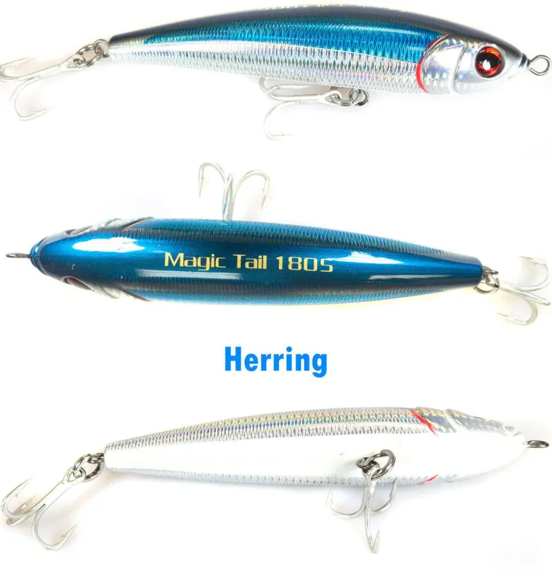 Jigging World Magic Tail Sinking Stick Baits *Final Sale*