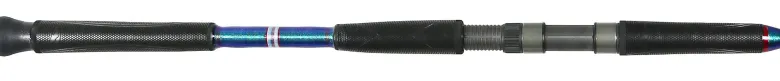 Jigging World MK2 7'6" Custom Spinning Rod - Blue/Red