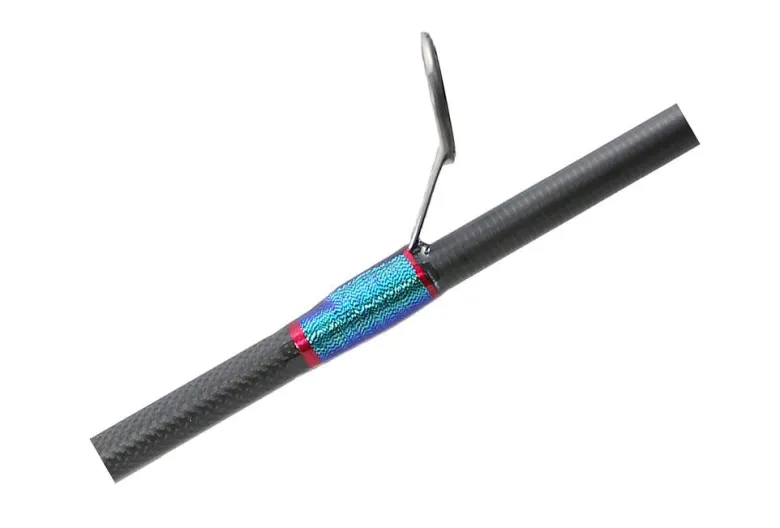 Jigging World MK2 7'6" Custom Spinning Rod - Blue/Red