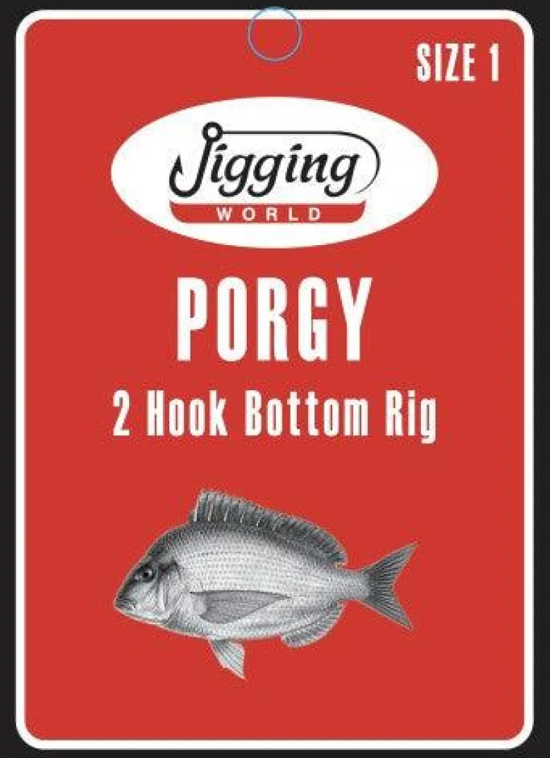 Jigging World Porgy Bottom Mono Rigs