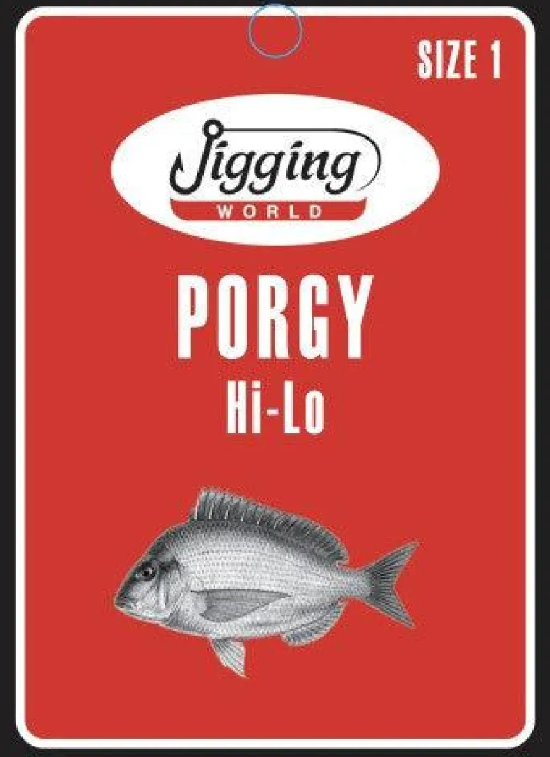 Jigging World Porgy Hi-Lo Mono Rigs