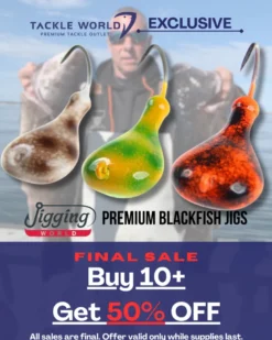 Jigging World Premium Blackfish Jigs *Final Sale*