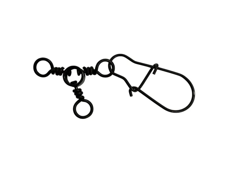 Jigging World 3 Way Swivel with Duo Lock Snap 10 Pack