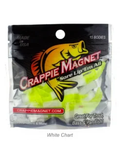 Leland Lures Crappie Magnet 15pc Body Packs