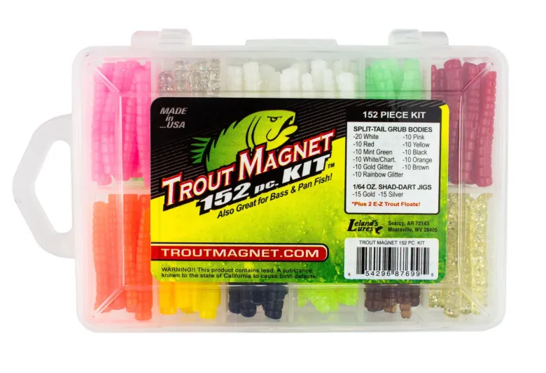 Leland Lures Trout Magnet 142 Piece Kits