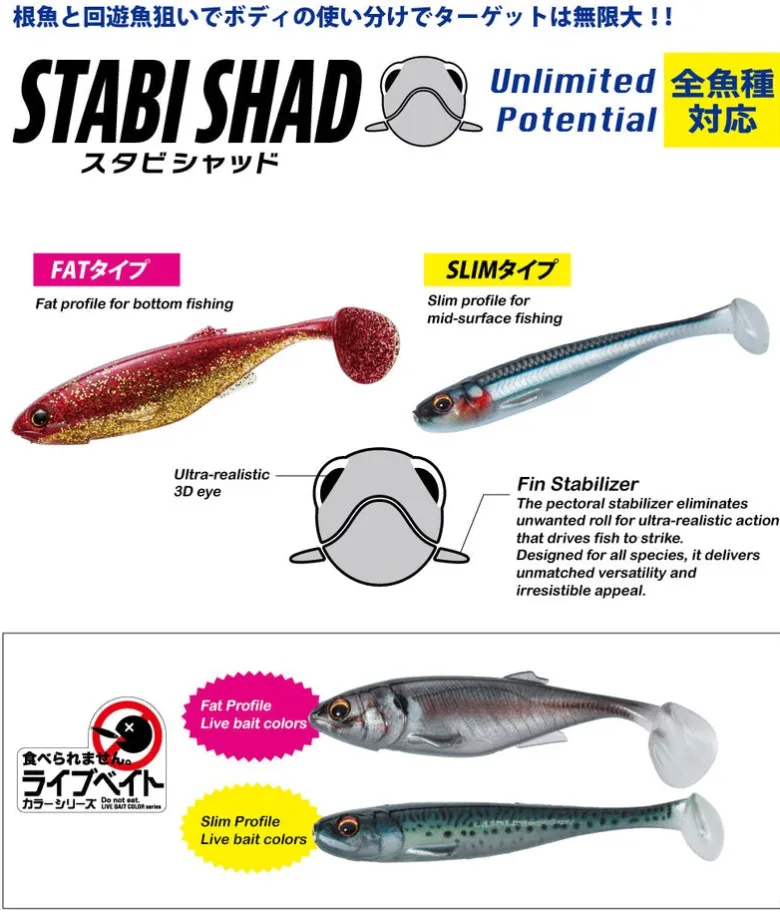 Major Craft Stabi Shads