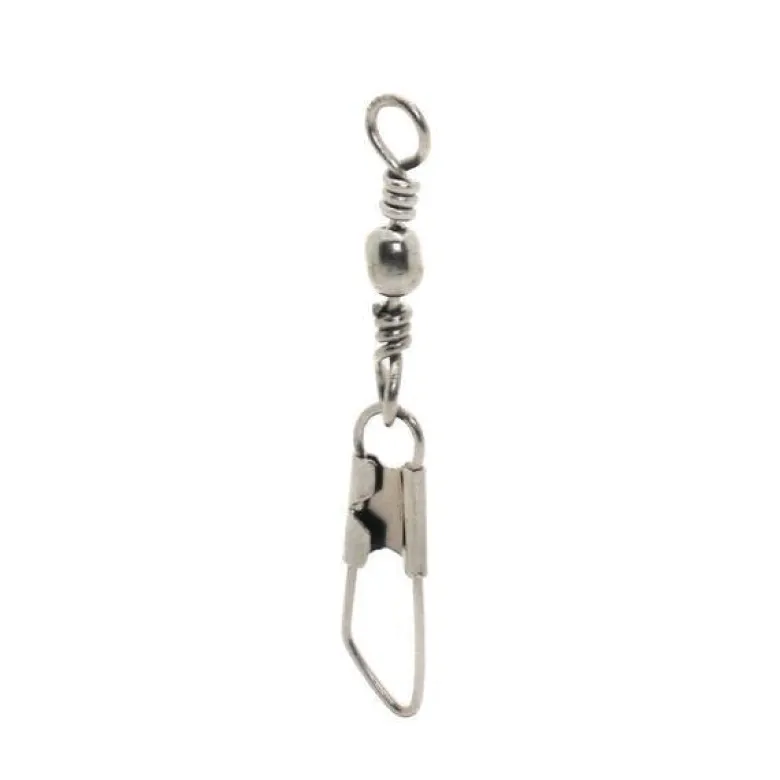 Mustad Barrel Swivels with Safety Snap