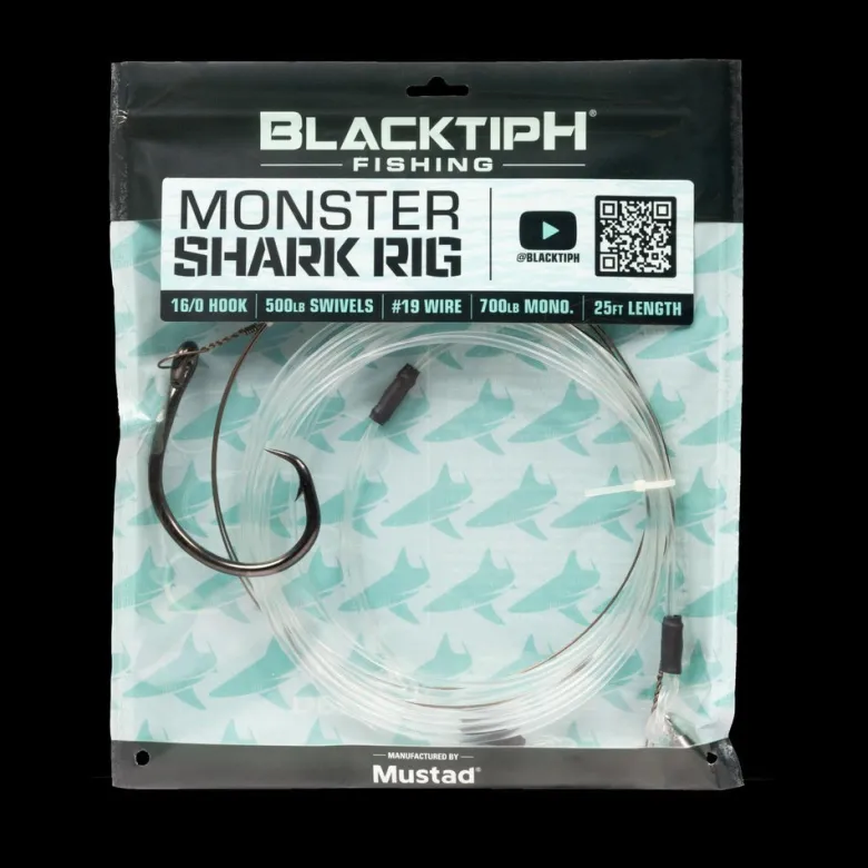 Mustad BlacktipH Monster Shark Rigs
