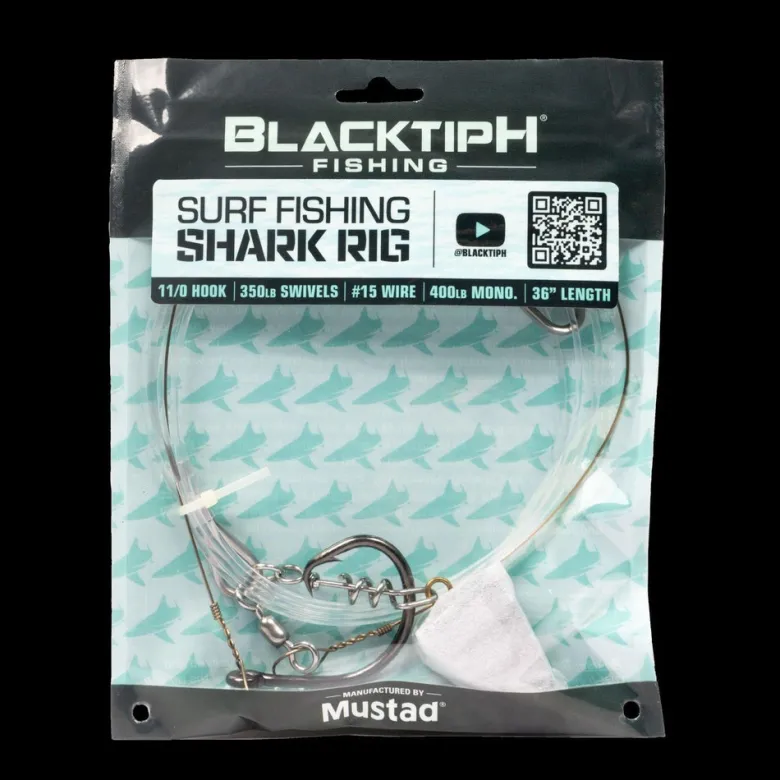Mustad BlacktipH Surf Shark Rigs