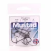 Mustad O'Shaughnessy Baitholder Hooks Black Knickel