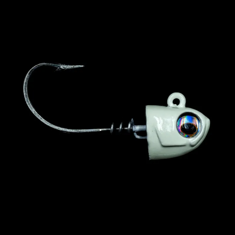 NLBN - No Live Bait Needed Hot Heads Screw Lock Jig Heads for 5" Paddle Tails