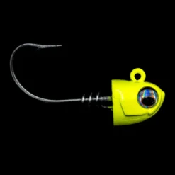 NLBN - No Live Bait Needed Hot Heads Screw Lock Jig Heads for 5
