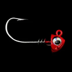 NLBN - No Live Bait Needed Hot Heads Screw Lock Jig Heads for 5