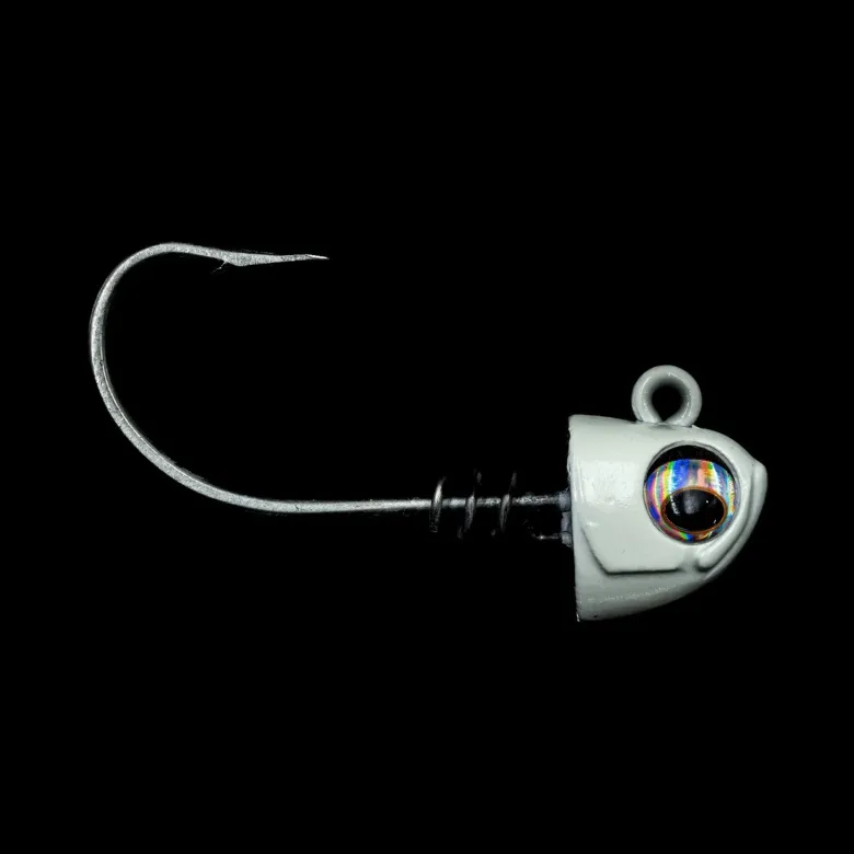 NLBN - No Live Bait Needed Hot Heads Screw Lock Jig Heads for 5" Paddle Tails
