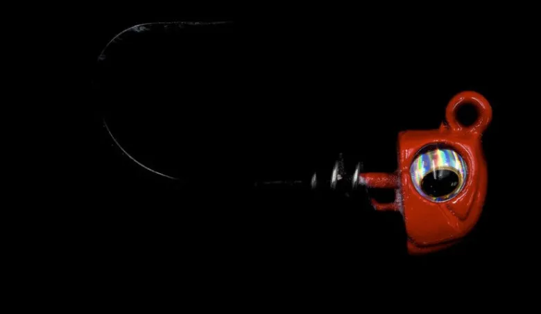 NLBN - No Live Bait Needed Hot Heads Screw Lock Jig Heads for 3" Paddle Tails
