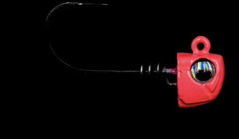 NLBN - No Live Bait Needed Hot Heads Screw Lock Jig Heads for 3" Paddle Tails