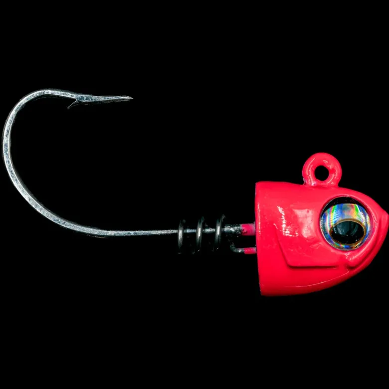 NLBN - No Live Bait Needed Hot Heads Jig Heads for 8" Paddle Tails