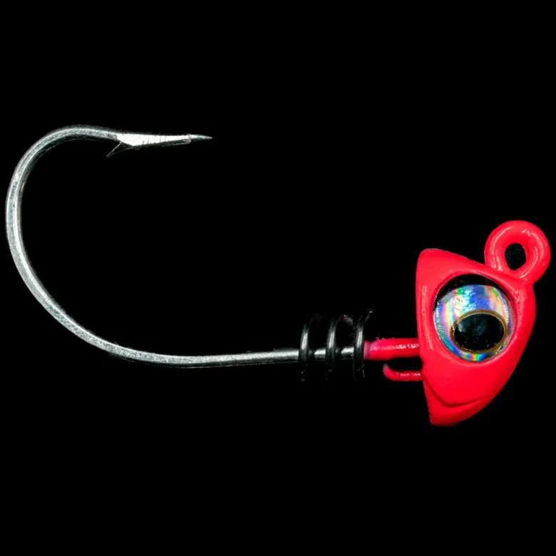 NLBN - No Live Bait Needed Hot Heads Jig Heads for 8" Paddle Tails