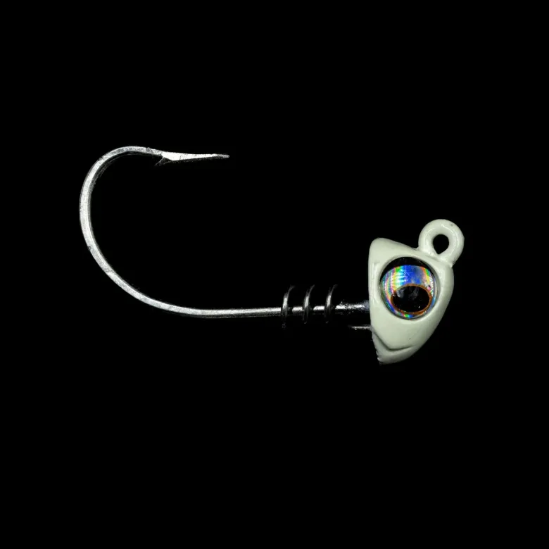 NLBN - No Live Bait Needed Hot Heads Jig Heads for 8" Paddle Tails